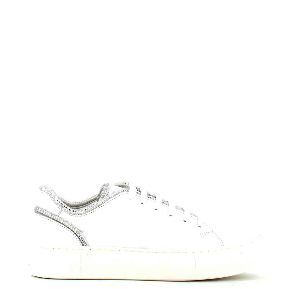 Cinders Shoe Heaven Trainers*Alper Anatomic Laced Trainer White