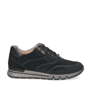 Cinders Shoe Heaven Trainers | Wedge*Caprice Classic Comfort Trainer Navy Comb