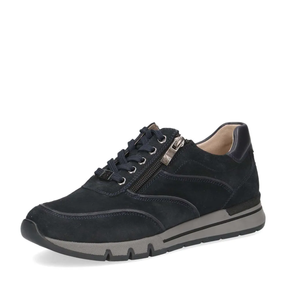 Cinders Shoe Heaven Trainers | Wedge*Caprice Classic Comfort Trainer Navy Comb