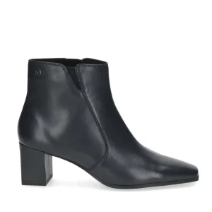 Cinders Shoe Heaven Casual Ankle | Ankle*Caprice Classic Leather Ankle Boot Navy