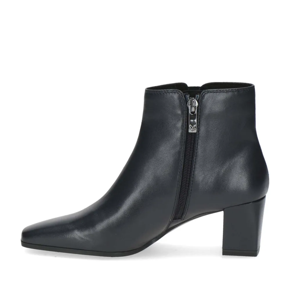 Cinders Shoe Heaven Ankle | Mid Heel*Caprice Classic Leather Ankle Boot Black