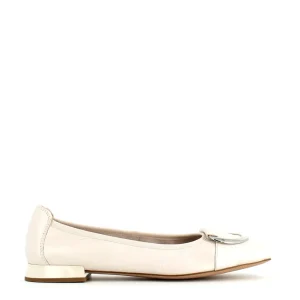 Cinders Shoe Heaven Flats & Ballerina Pumps | Occasion Shoes*Caprice Classic Leather Pump Pearl