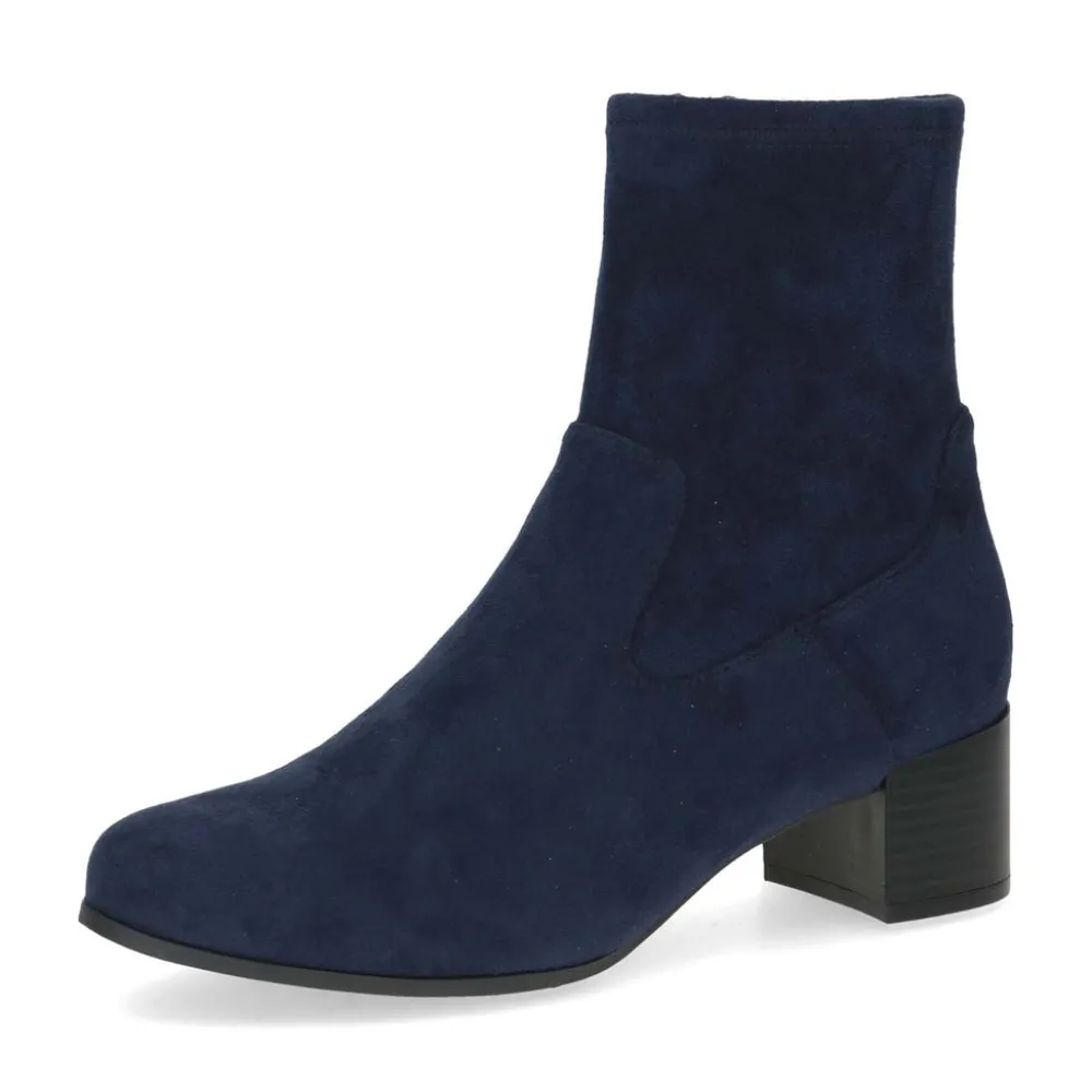 Cinders Shoe Heaven Casual Ankle | Ankle*Caprice Classic Stretch Ankle Boot Ocean