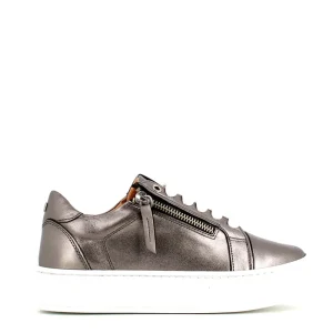Cinders Shoe Heaven Trainers*Cinders Edit Abbiy Classic Trainer Pewter
