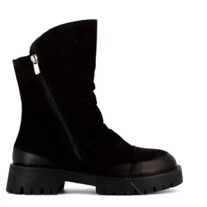 Cinders Shoe Heaven Casual Ankle | Ankle*Cinders Edit Distressed Slouch Boot Black