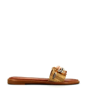 Cinders Shoe Heaven Flat*Cinders Edit Muffin Slider Cream