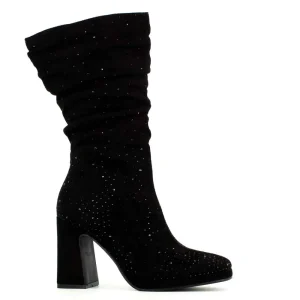 Cinders Shoe Heaven Mid Heel | High Heel*Claudia Ghizzani Slouch Mid Calf Boot Black Jet