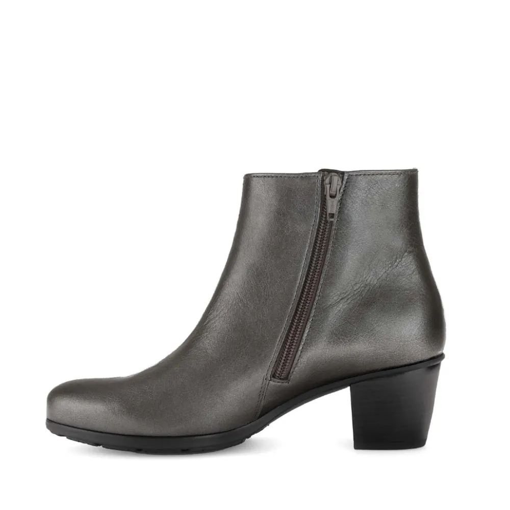Cinders Shoe Heaven Ankle | Mid Heel*Gabor Classic Stud Ankle Boot Antic Silver