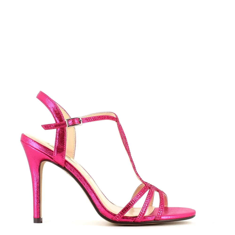Cinders Shoe Heaven Occasion Shoes*Glamour Alanis Occasion Sandal Fuchsia
