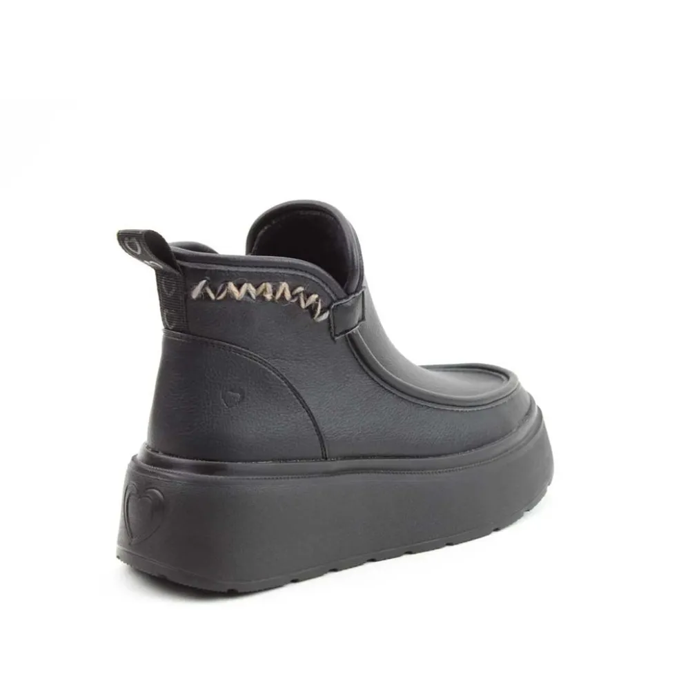 Cinders Shoe Heaven Casual Ankle | Ankle*Heavenly Feet Cadenza Ankle Boot Black