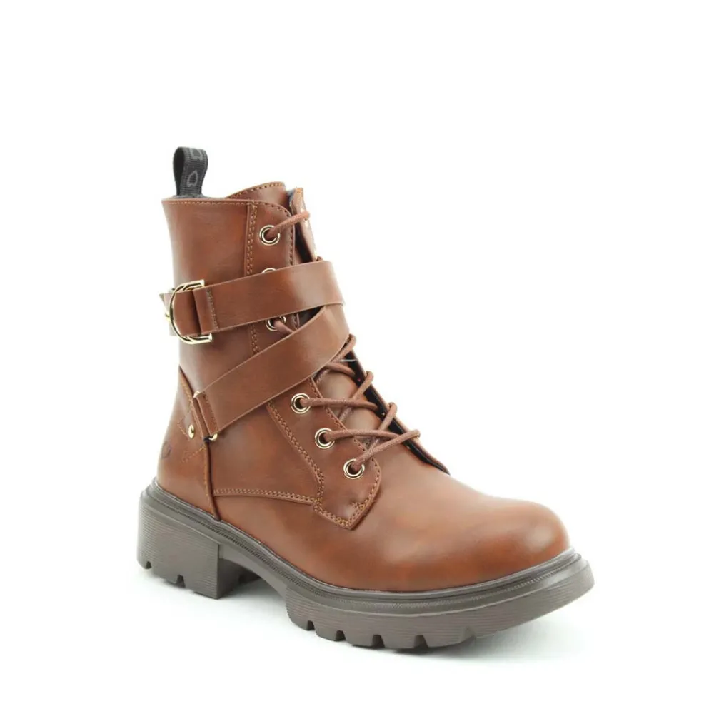 Cinders Shoe Heaven Casual Ankle | Ankle*Heavenly Feet Leni Dark Tan
