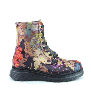 Cinders Shoe Heaven Casual Ankle | Ankle*Heavenly Feet Lotte Ankle Boot Floral