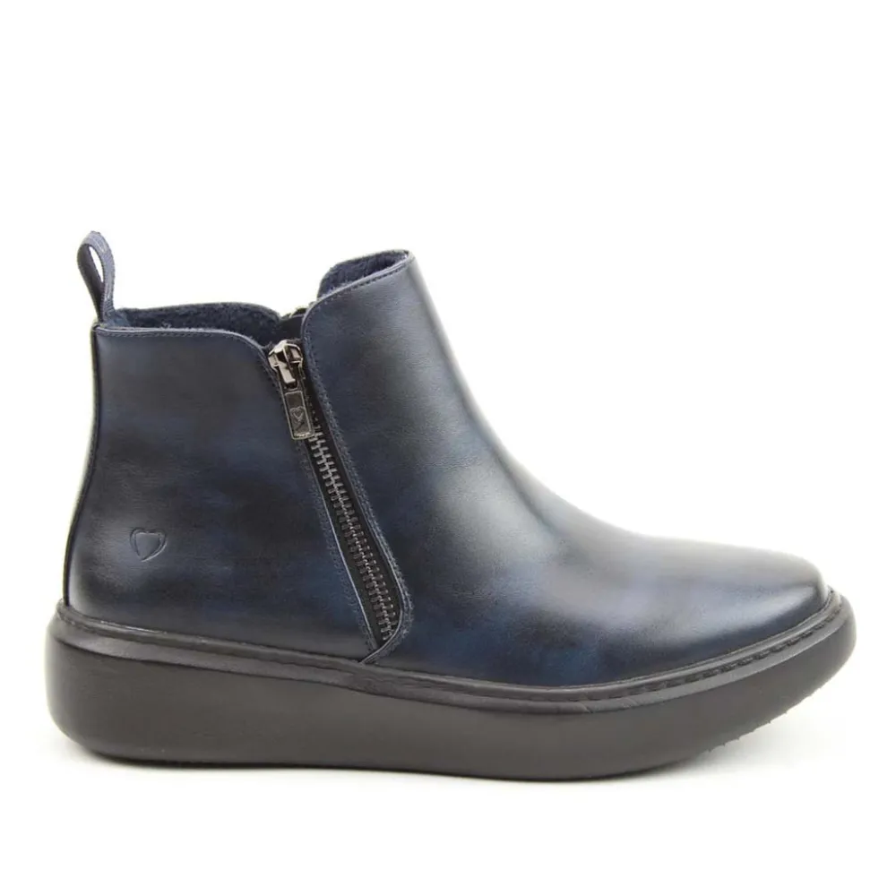 Cinders Shoe Heaven Casual Ankle | Ankle*Heavenly Feet Senta Ankle Boot Midnight