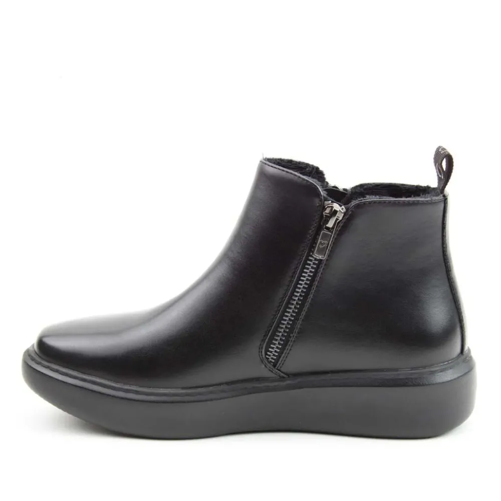 Cinders Shoe Heaven Casual Ankle | Ankle*Heavenly Feet Senta Ankle Boot Black