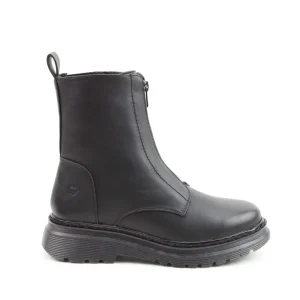 Cinders Shoe Heaven Casual Ankle | Ankle*Heavenly Feet Yolanda Zip Boot Black