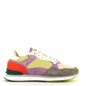 Cinders Shoe Heaven Trainers*Hoff Dana Point Beige/Lilac/Green
