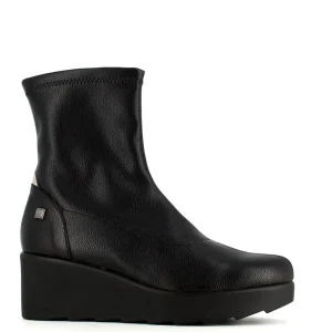 Cinders Shoe Heaven Casual Ankle | Ankle*Jose Saenz High Wedge Ankle Boot Black/Beige