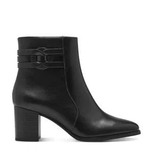Cinders Shoe Heaven Ankle*Marco Tozzi Classic Ankle Boot Black Comb