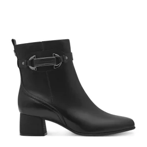Cinders Shoe Heaven Ankle | Mid Heel*Marco Tozzi Classic Block Heel Boot Black