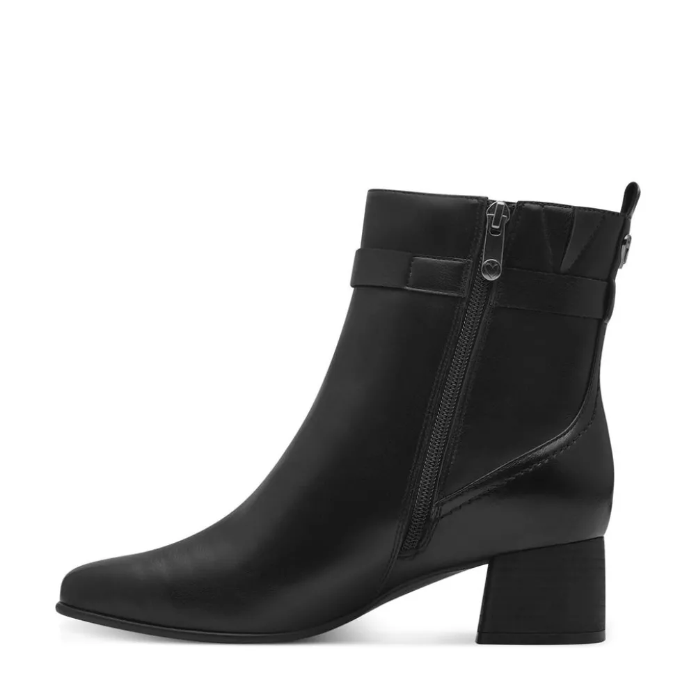 Cinders Shoe Heaven Ankle | Mid Heel*Marco Tozzi Classic Block Heel Boot Black