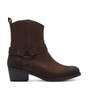 Cinders Shoe Heaven Casual Ankle | Ankle*Marco Tozzi Cowboy Boot Cafe Nubuck