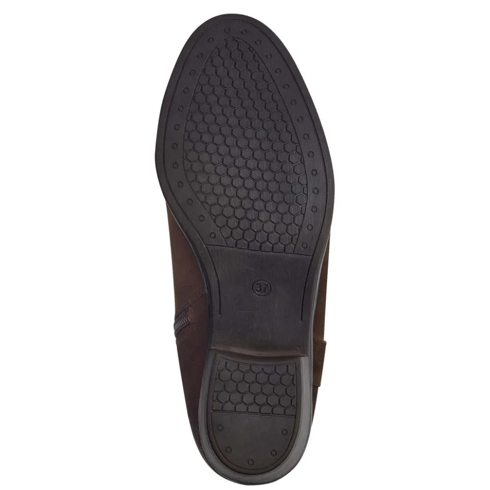 Cinders Shoe Heaven Casual Ankle | Ankle*Marco Tozzi Cowboy Boot Cafe Nubuck