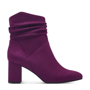 Cinders Shoe Heaven Ankle*Marco Tozzi Slouch Ankle Boot Grape