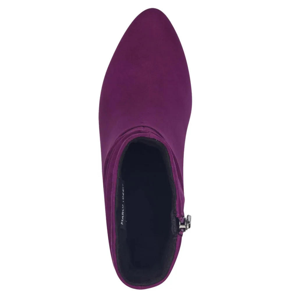 Cinders Shoe Heaven Ankle*Marco Tozzi Slouch Ankle Boot Grape
