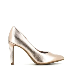 Cinders Shoe Heaven Occasion Shoes*Marco Tozzi Stiletto Shoe Platinum