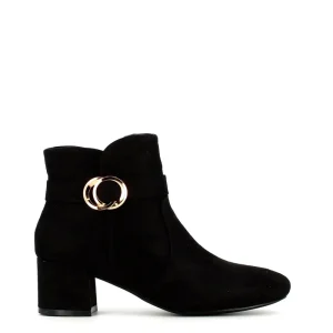 Cinders Shoe Heaven Ankle*Millie & Co Debbie Ankle Boot Black