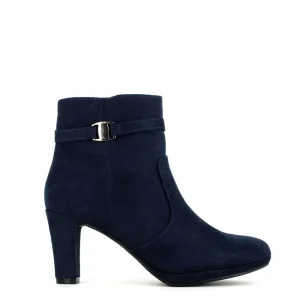 Cinders Shoe Heaven Ankle*Millie & Co Jazz Ankle Boot Navy