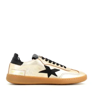 Cinders Shoe Heaven Trainers*Méliné Star Trainer Gold Black