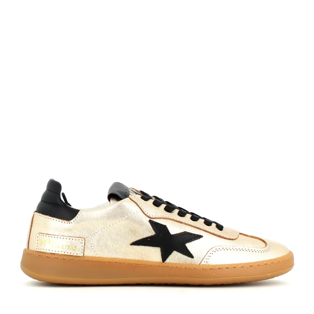Cinders Shoe Heaven Trainers*Méliné Star Trainer Gold Black