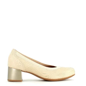 Cinders Shoe Heaven Occasion Shoes*Pitillos Classic Court Shoe Gold