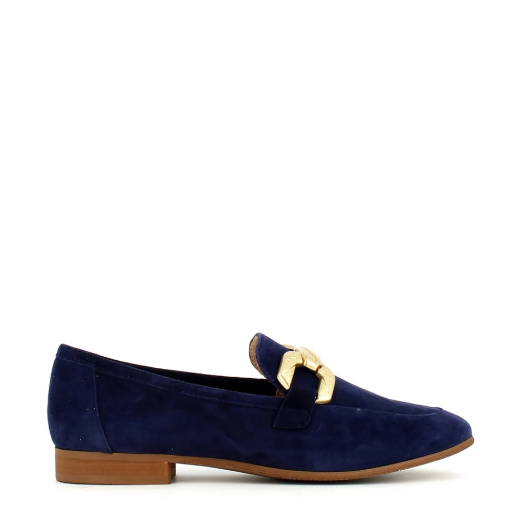 Cinders Shoe Heaven Flats & Ballerina Pumps*Regarde Le Ciel Aida Loafer Navy