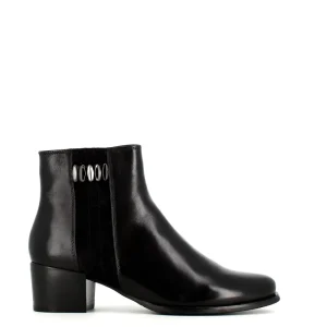 Cinders Shoe Heaven Ankle*Regarde Le Ciel Jolene Ankle Boot Black