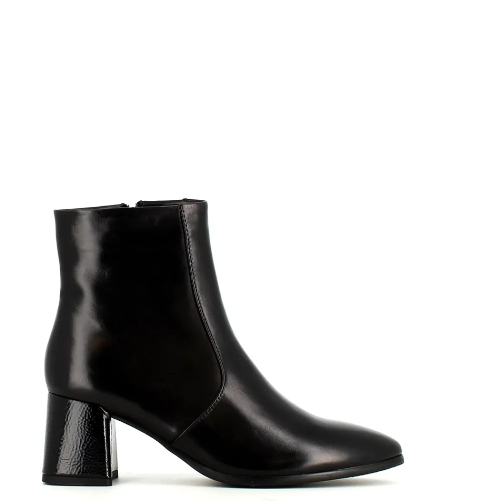 Cinders Shoe Heaven Ankle | Mid Heel*Regarde Le Ciel Millie Ankle Boot Black Leather