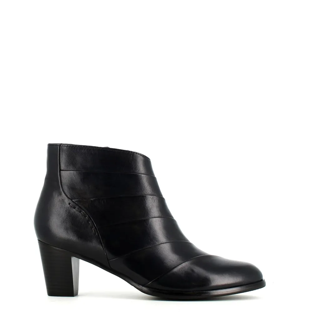 Cinders Shoe Heaven Ankle*Regarde Le Ciel Sonia Classic Ankle Boot Navy