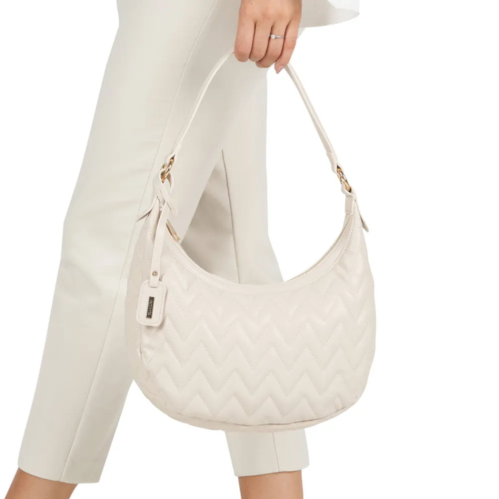 Cinders Shoe Heaven Bags & Accessories*Remonte Classic Shoulder Bag Cream