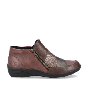 Cinders Shoe Heaven Casual Ankle | Ankle*Remonte High Cut Shoe Burguandy/Multi