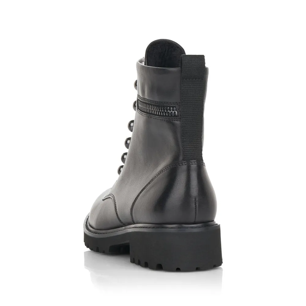 Cinders Shoe Heaven Casual Ankle | Ankle*Remonte Military Style Ankle Boot Black