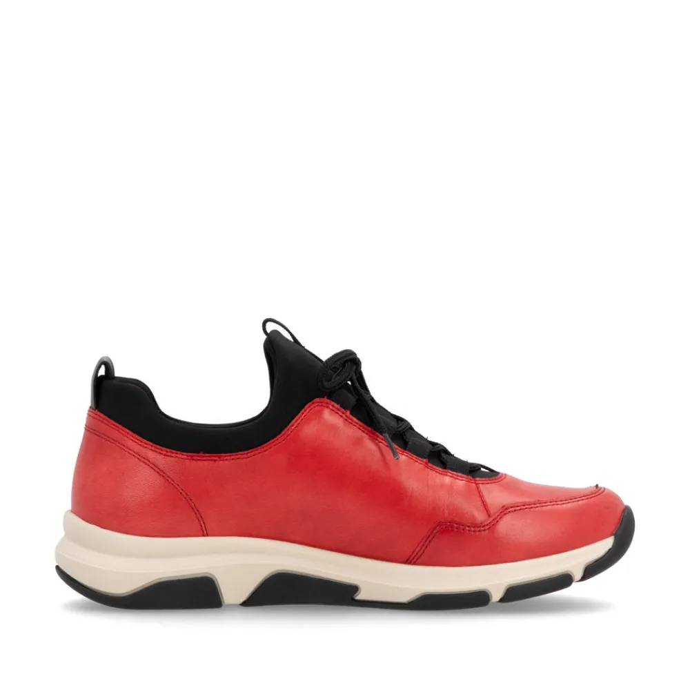 Cinders Shoe Heaven Trainers | Wedge*Remonte Winter Trainer Flame/Red