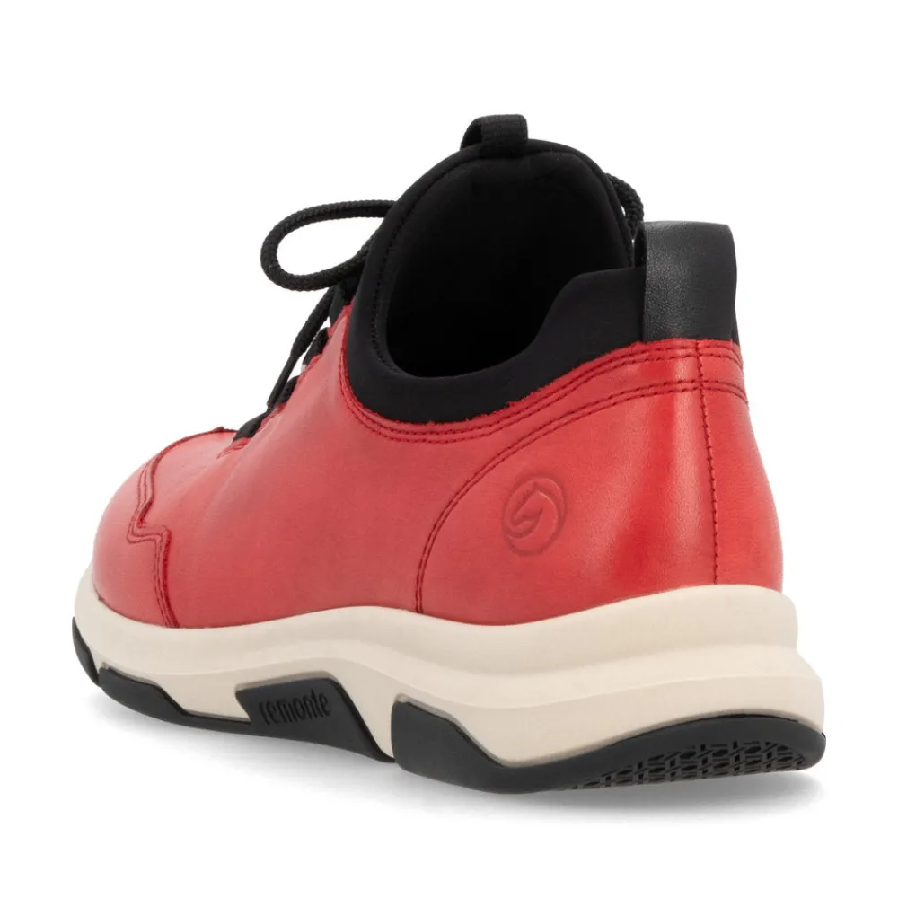 Cinders Shoe Heaven Trainers | Wedge*Remonte Winter Trainer Flame/Red
