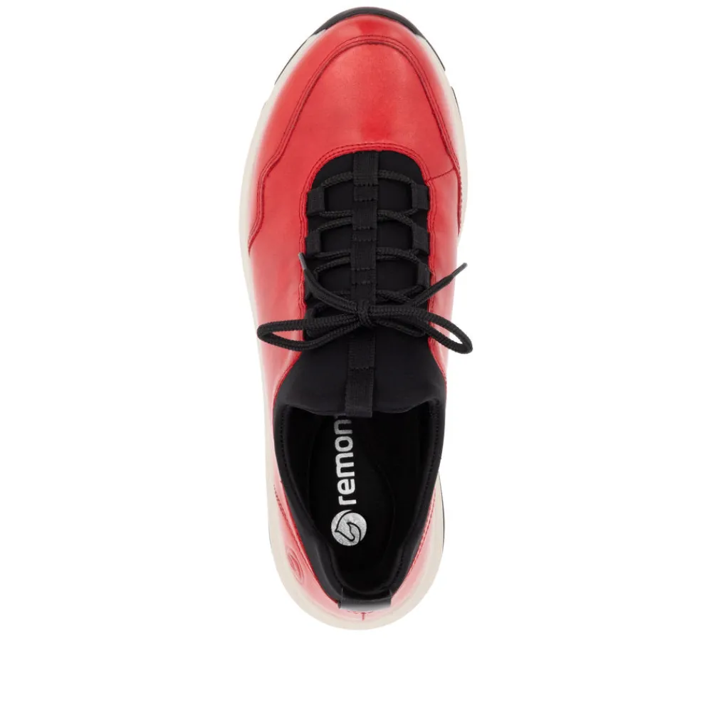 Cinders Shoe Heaven Trainers | Wedge*Remonte Winter Trainer Flame/Red