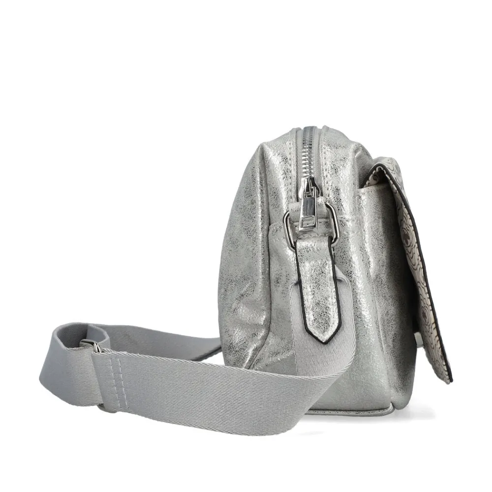 Cinders Shoe Heaven Bags & Accessories*Rieker Camera Bag Silver/Beige