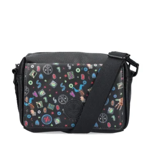 Cinders Shoe Heaven Bags & Accessories*Rieker Camera Style Bag Black Comic