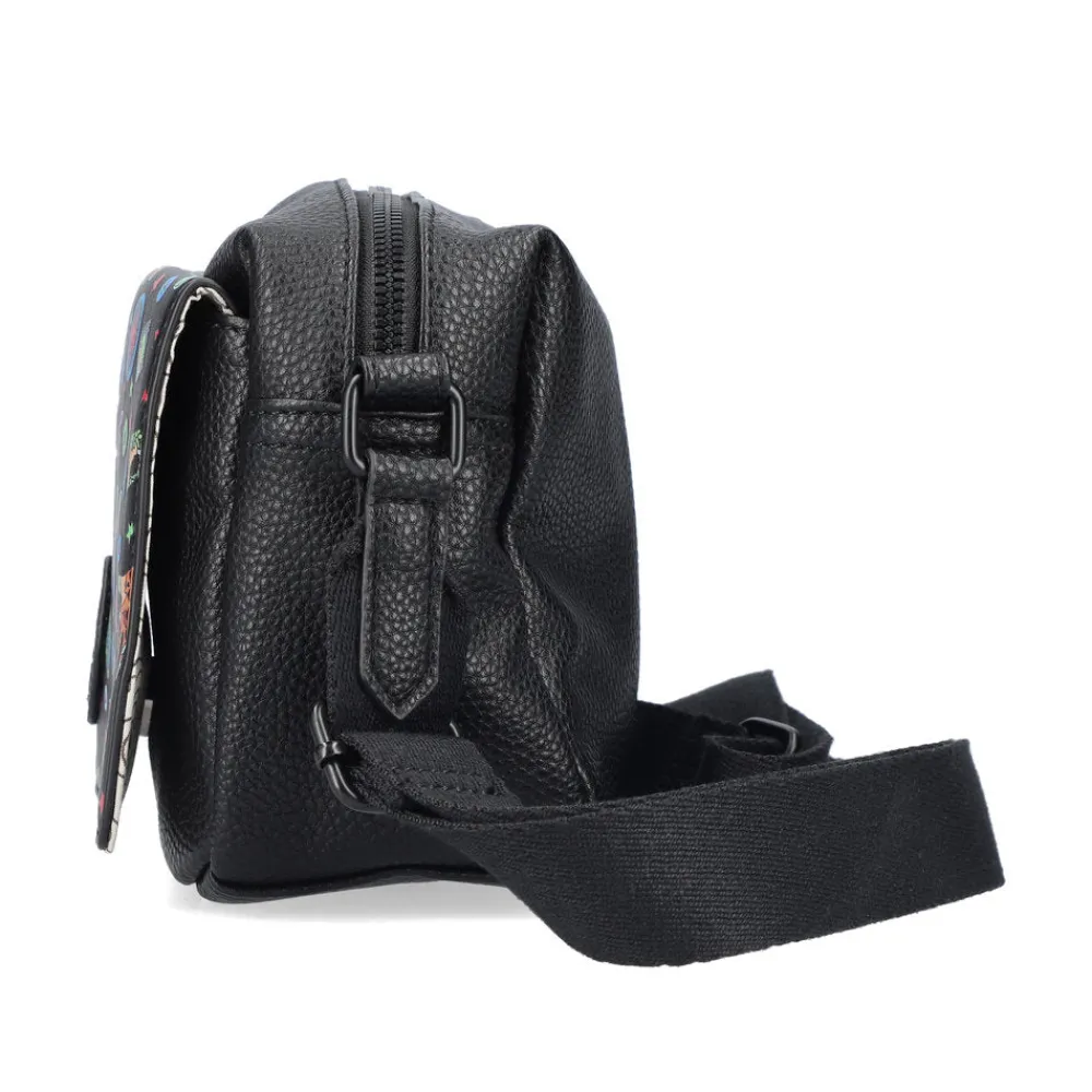 Cinders Shoe Heaven Bags & Accessories*Rieker Camera Style Bag Black Comic