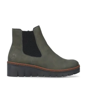Cinders Shoe Heaven Casual Ankle | Ankle*Rieker Chelsea Ankle Boot Forest Green