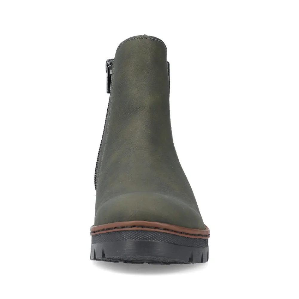 Cinders Shoe Heaven Casual Ankle | Ankle*Rieker Chelsea Ankle Boot Forest Green