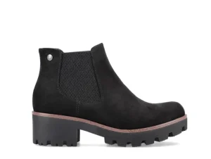 Cinders Shoe Heaven Casual Ankle | Ankle*Rieker Chunky Chelsea Ankle Boot Black